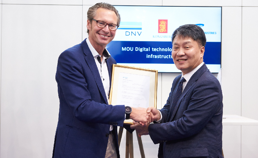 Posidonia 2022: DNV signs MoUs with SHI and Kongsberg Digital to boost data infrastructure verification and uptake